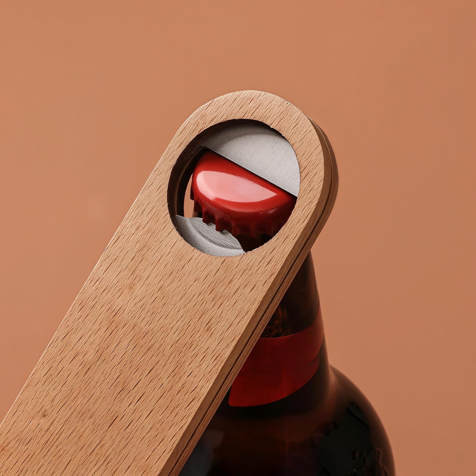 Abridor De Botellas De Cerveza De Madera Personalizado, Abridor De Botellas Con Nombre Grabado Personalizada, Accesorios De Bar Y Restaurante, Favor De Boda De Padrinos De Boda(10pcs)