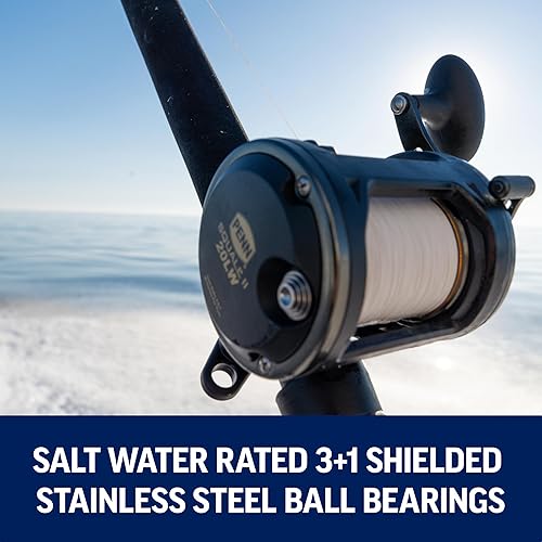 Miniatura 6 de Nuevo! Carrete de pesca convencional Penn Squall II Level Wind