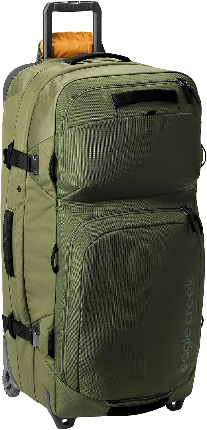 Eagle Creek ORV 2-Wheel 36" 140L Trunk - Wheeled Trunk Luggage for Travel & Adventure - Durable, Weather-Resistant Fabric - Heavy-Duty Handles - Black