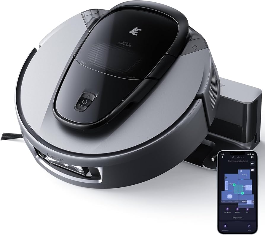 Amazon.co.jp: The 3i G10+ robot vacuum cleaner and mop features