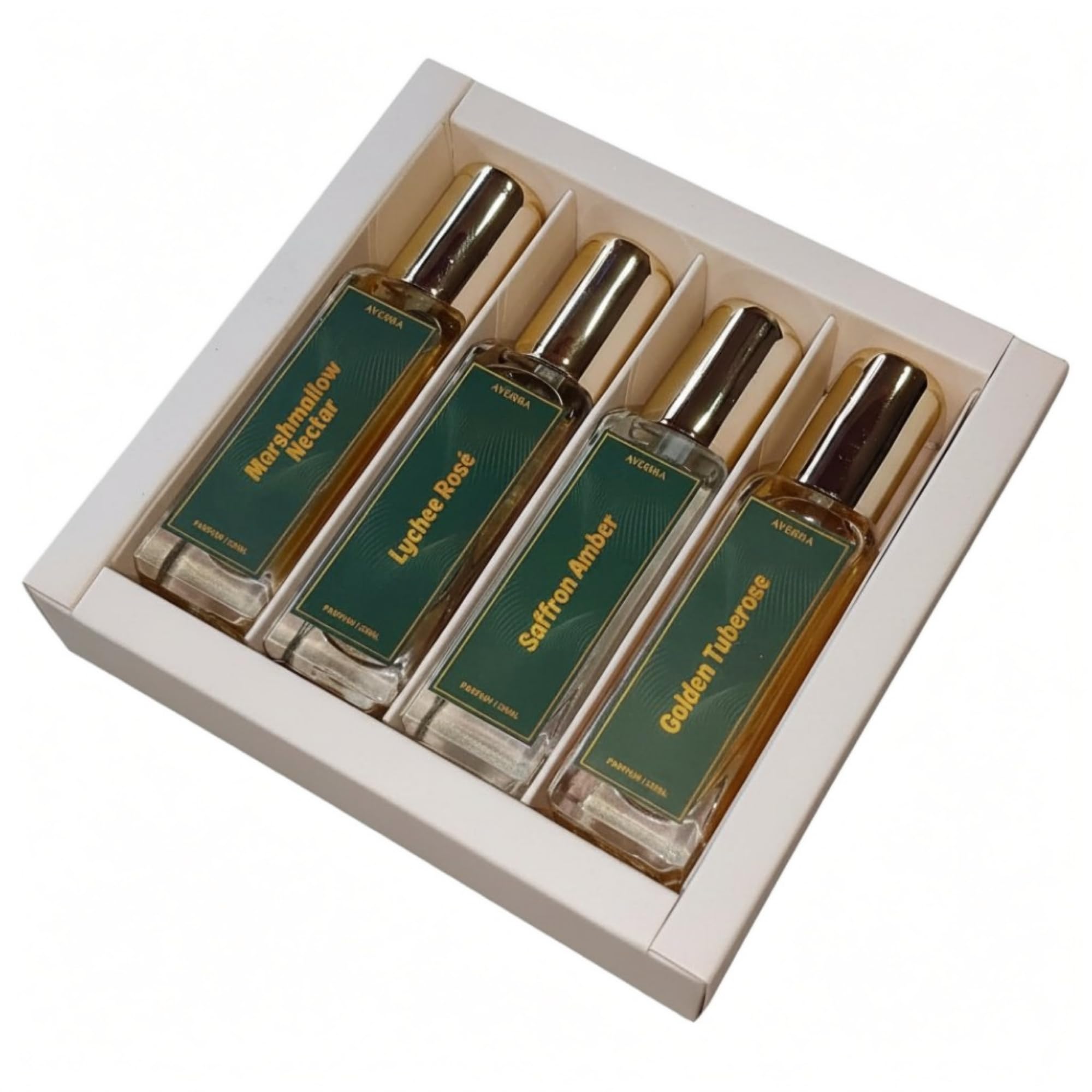 Luxury Long Lasting Women Gift Set | Perfume for Woman | 4x20ml | Gifts for Women | Saffron, Rose, Marshmallow, Gardenia-image-35