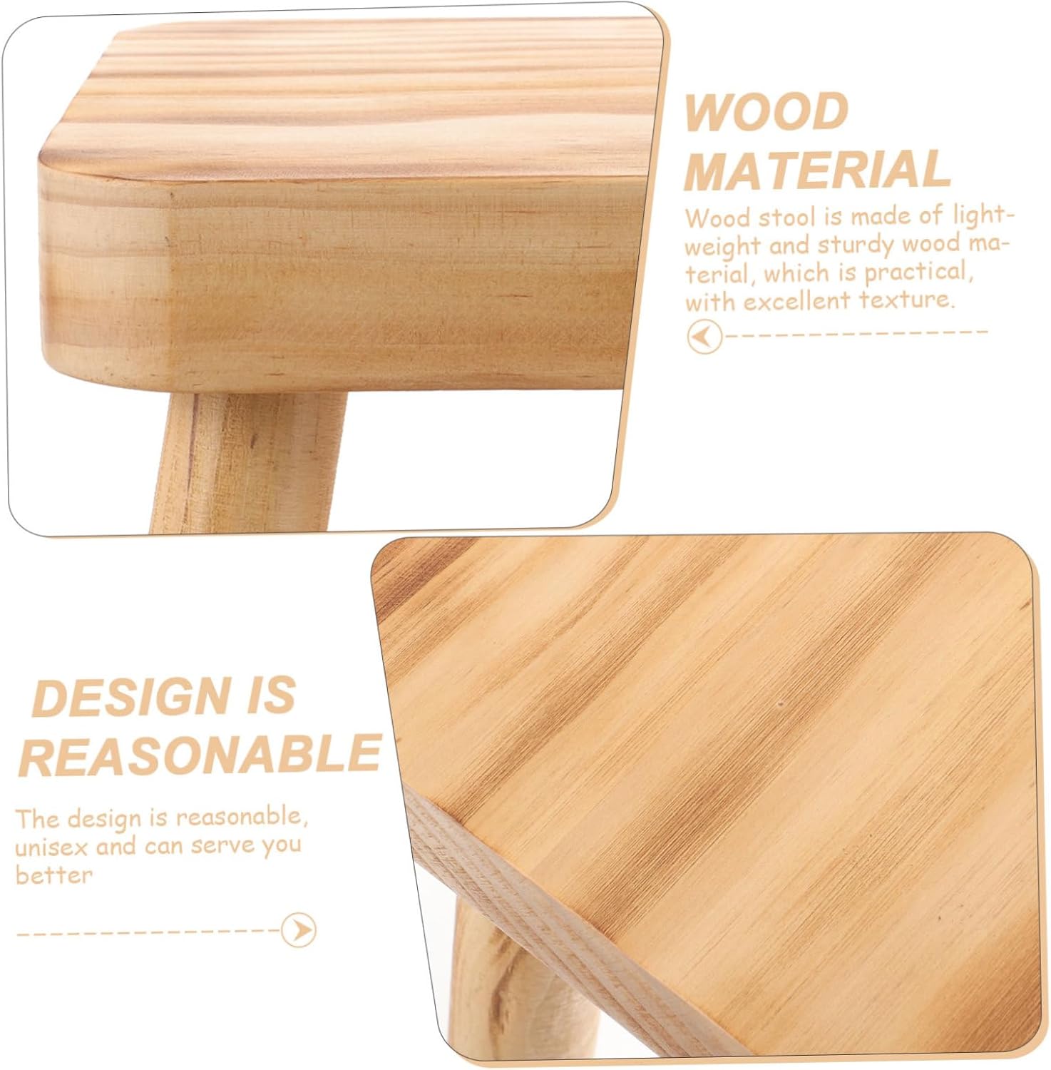 Step Stools for Adults Lightweight Portable Stool for Kitchen Camping Fishing Boys and Girls