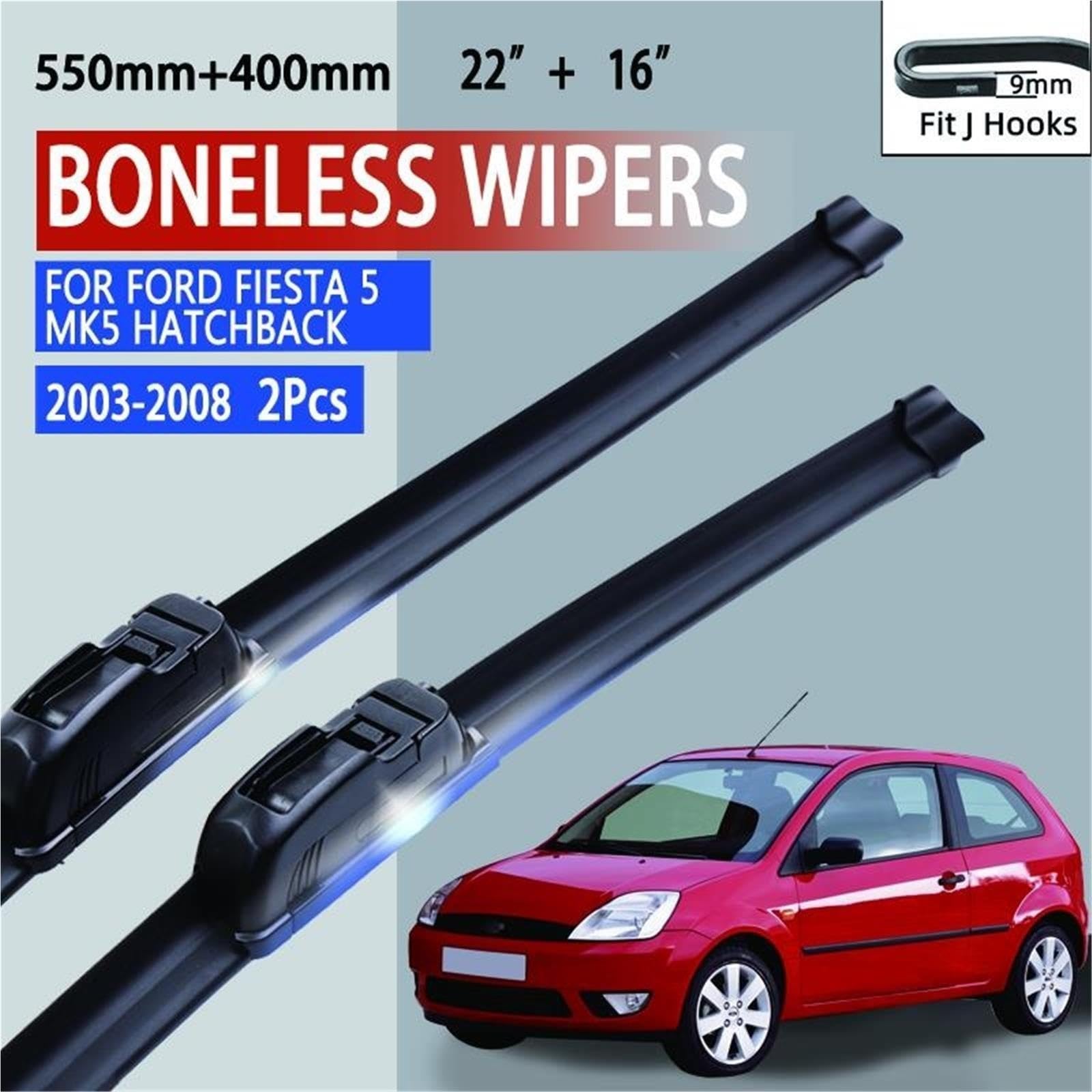 Pióra wycieraczek Dla Forda Fiesty 5 MK5 Hatchback