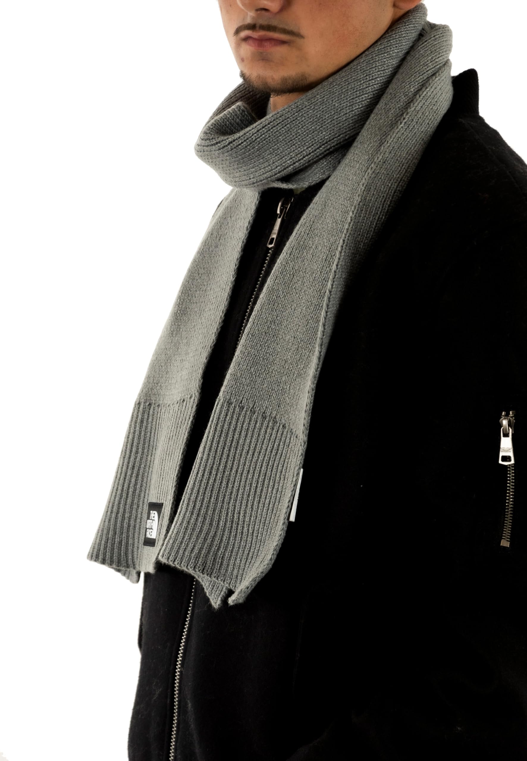 The North Face TNF Logo Box Scarf | Unisex Winter Scarf for