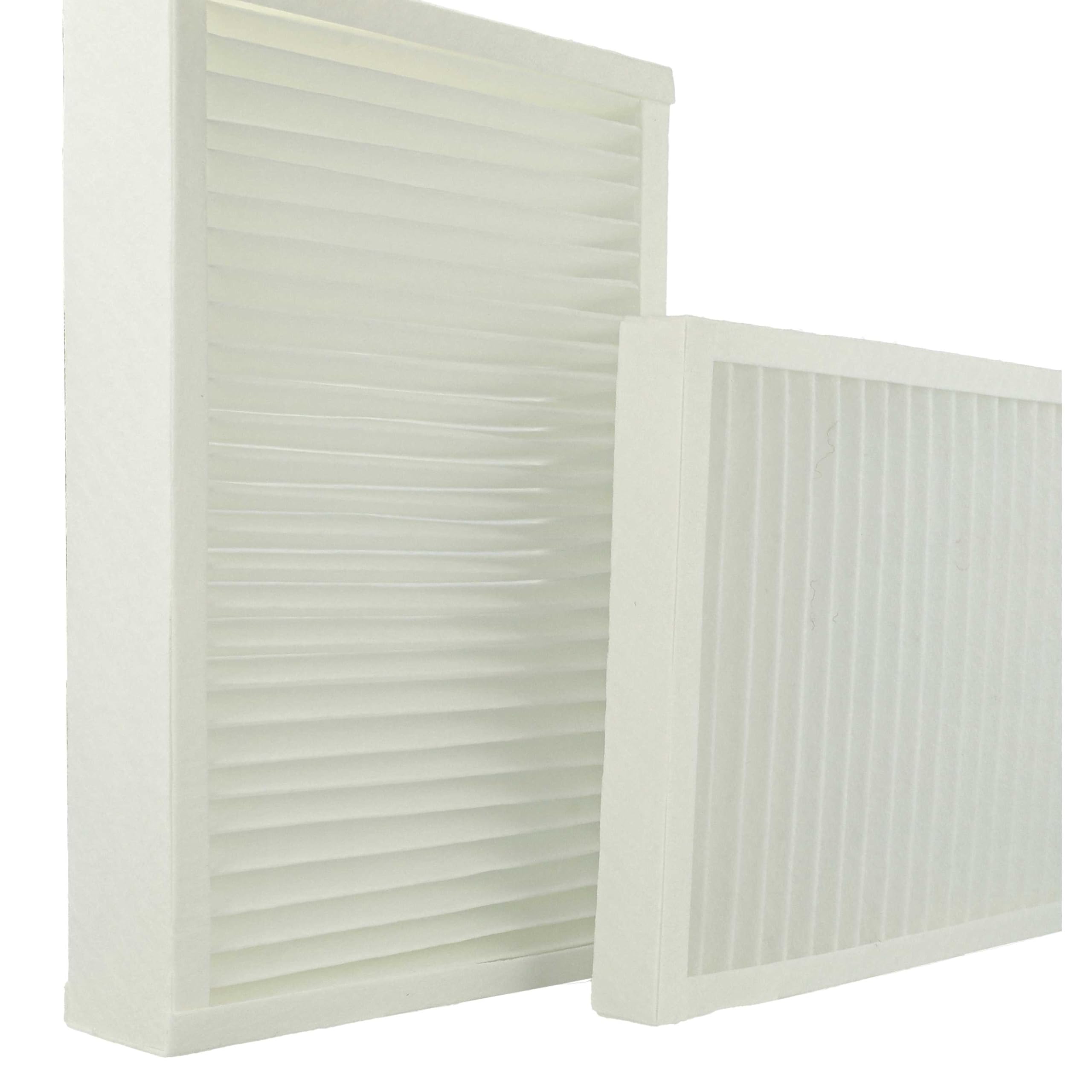 vhbw set di filtri (4 pezzi) compatibile con Viessmann Vitovent 200-C unità di ventilazione - filtro aria di scarico (G4), filtro aria di mandata (F7)