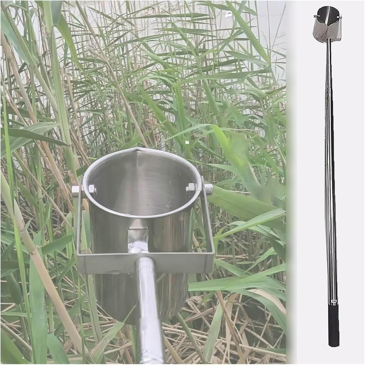 Perche d'échantillonnage extensible pour prélever l'eau à distance de 1.4-6m