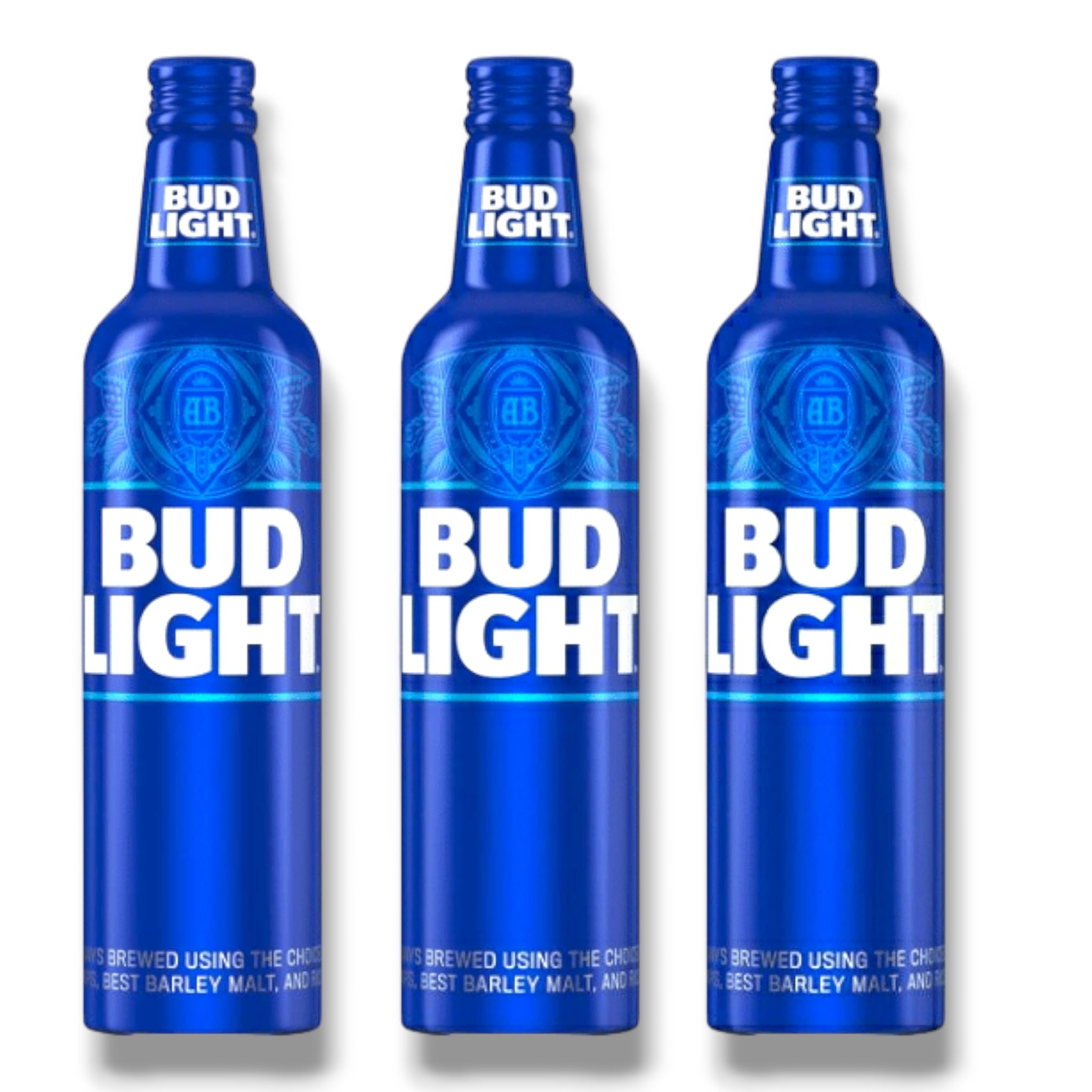 Bud Light Aluflasche 24 x 473ml - Original Import aus den USA - Twist-Off Cap - Anheuser Busch