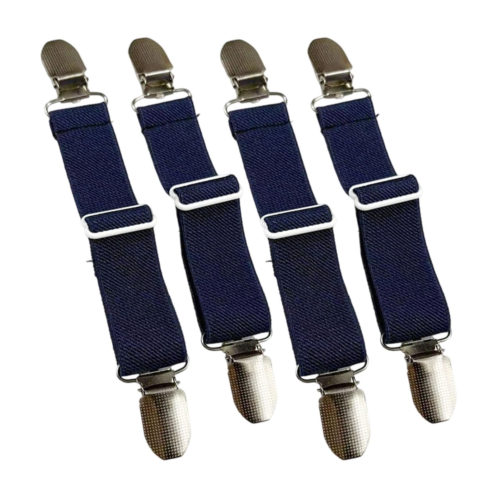 XAGMODSHN Sandal Adjuster Strap AntiSlip Back Closures Durability Polyester Elastic Shoe Strap Band for Footwear Customs Fit 4pcs Detachable Shoe Stability Band