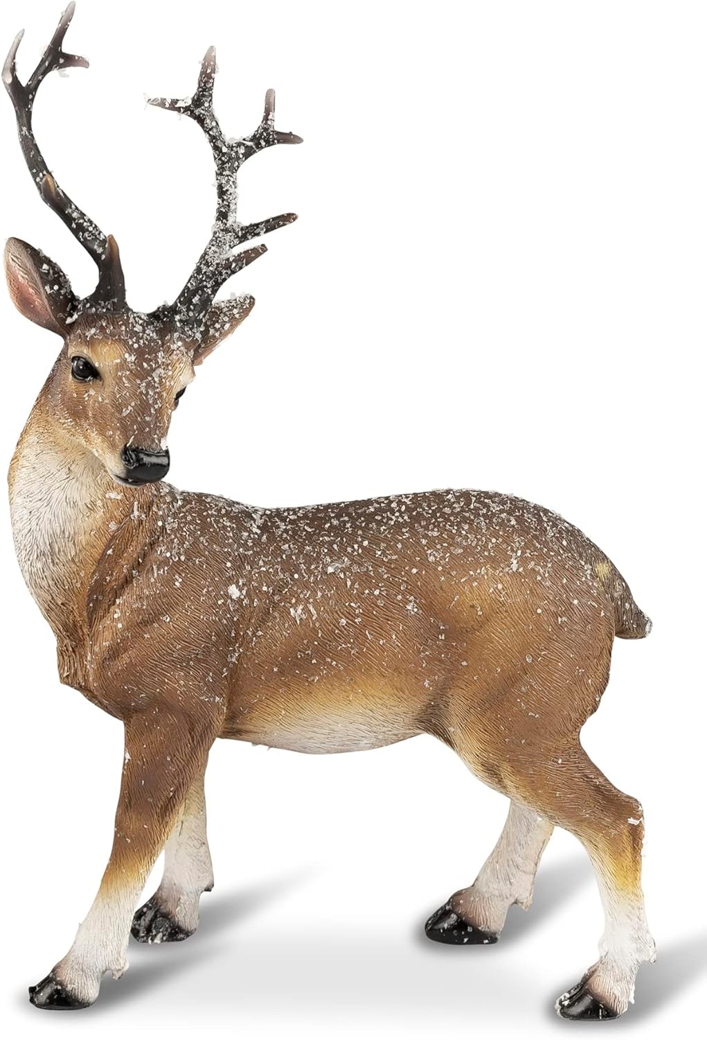 Elch Ausziehbar 50-80cm(65-95cm) Hirsch Stehend Teleskopbeine Dekofigur