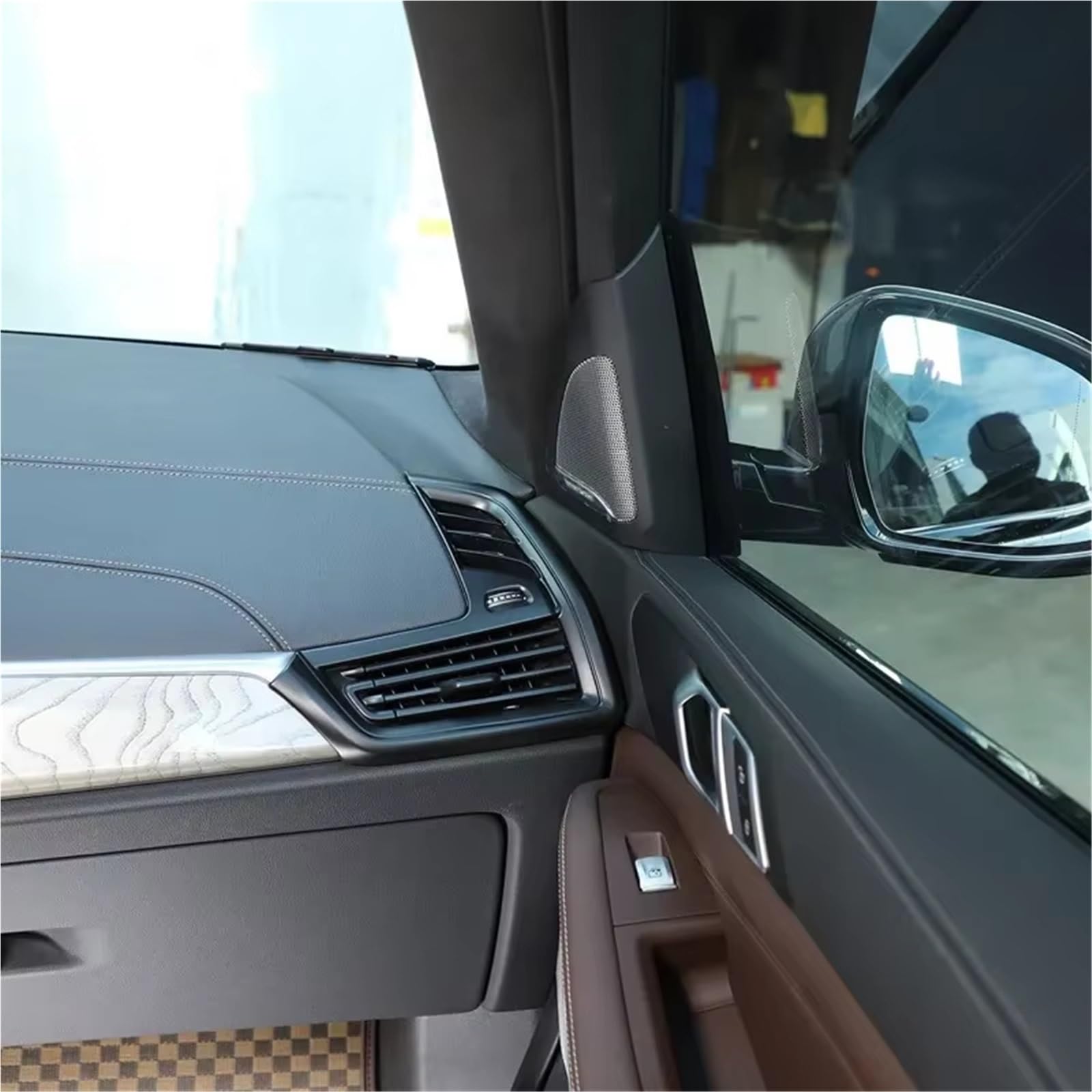 Marco Ventilación Auto Compatible Con X5 Para G05 Para G06 2019 2020 2021 2022 Cubierta Embellecedora De Salida De Aire Lateral De Coche Marco Adhesivo Más Accesorios Interiores