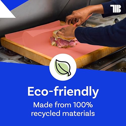 Miniatura 6 de Pink Butcher Paper Roll, 24 inch x 2160" (180'), Made in USA, 40 lb. Food Grade Roll of Butcher Paper for Smoker, Wrapping, or Storing Meats, BBQ