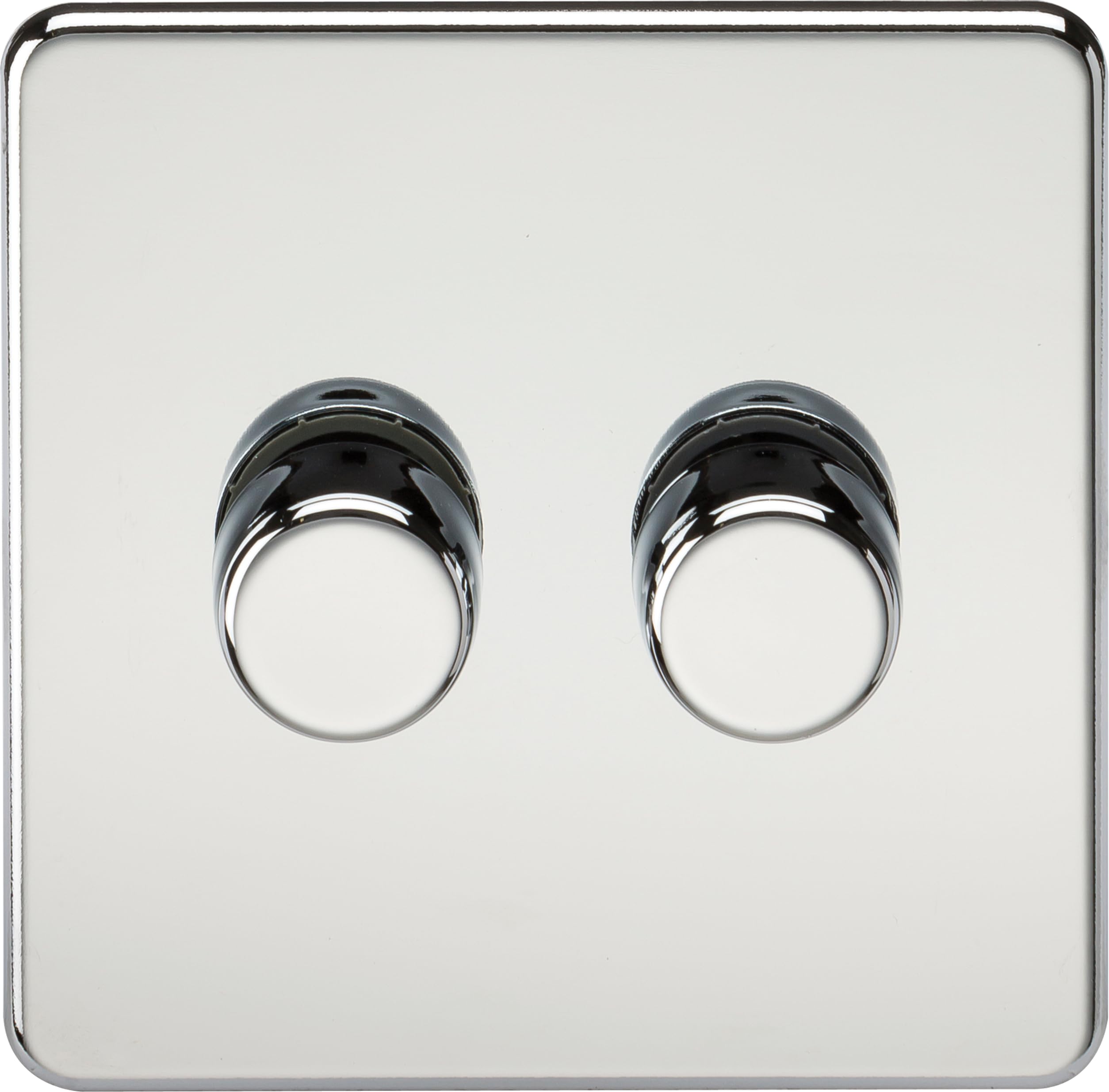 2G 2-way 10-200W (5-150W LED) Intelligent dimmer - Polished Chrome