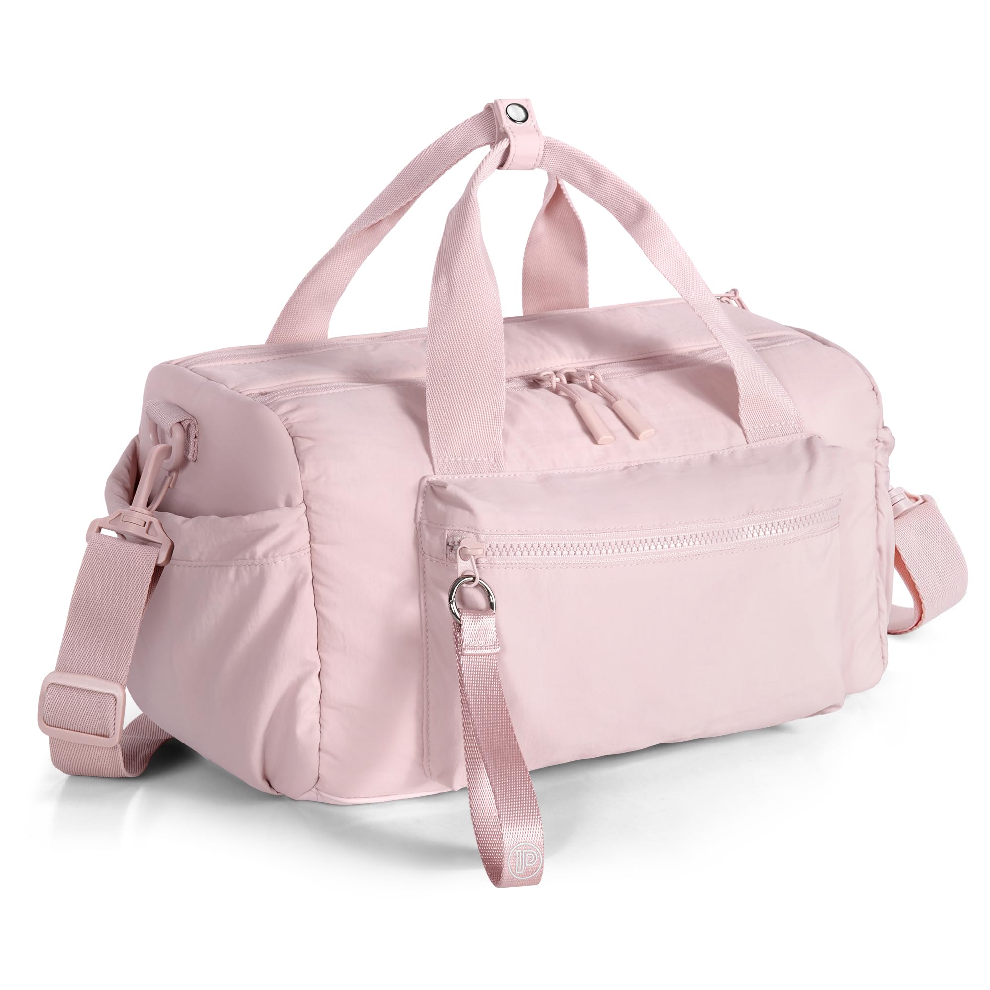 Prokva Small Gym Bag for Women, Carry on Weekender Bag for Sports, Pink
