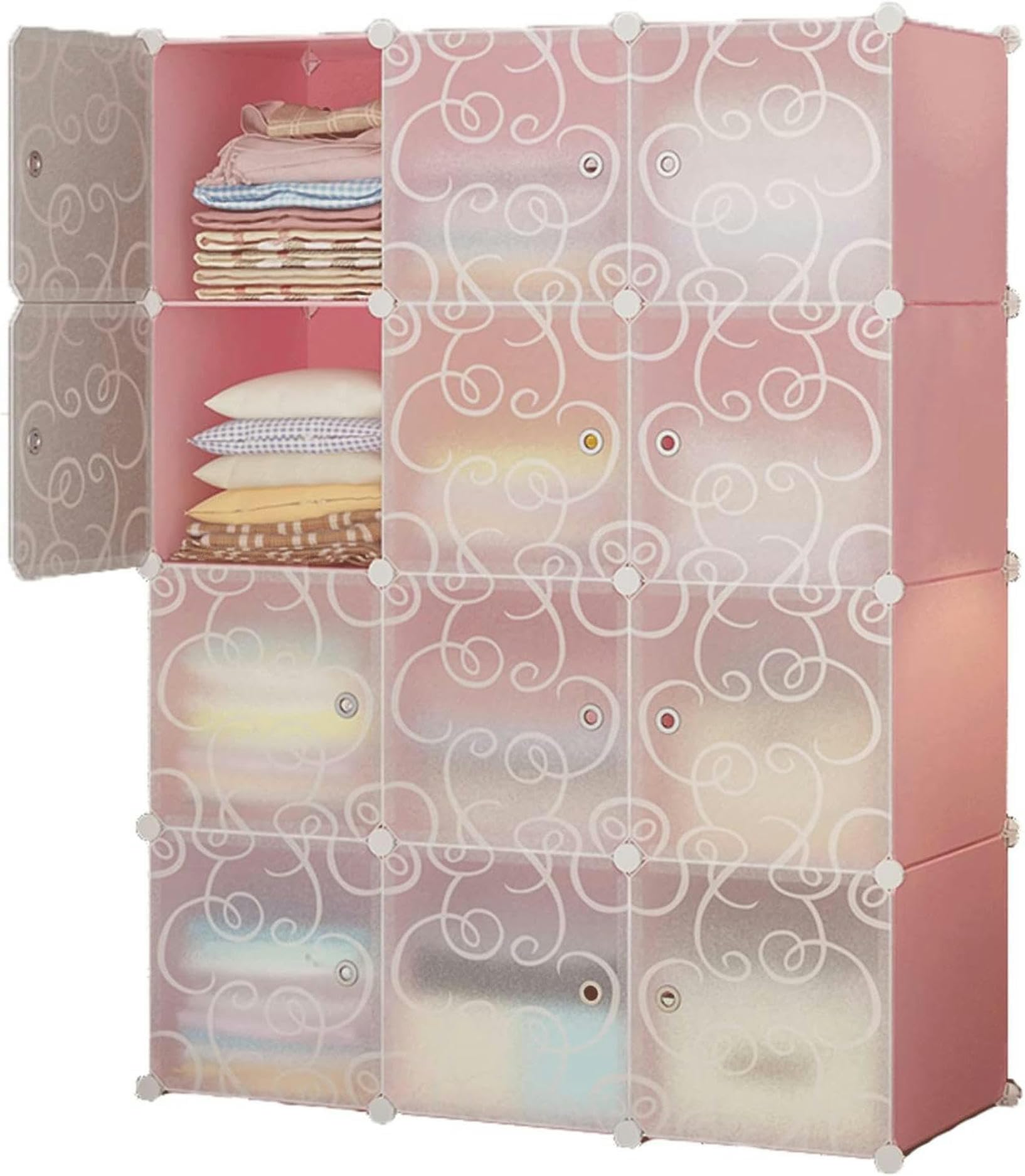 Organizador de ropa para dormitorio infantil y armario de juguetes combinable