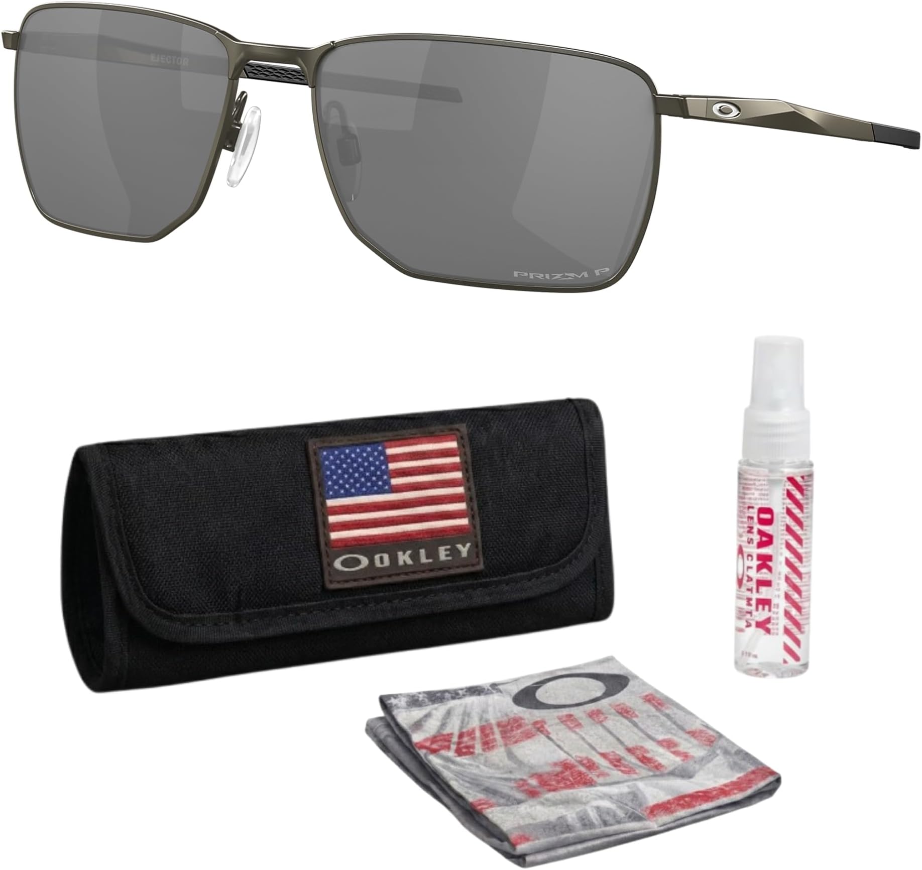 EJECTOR OO4142 Rectangle Sunglasses With Official Eyewear Kit