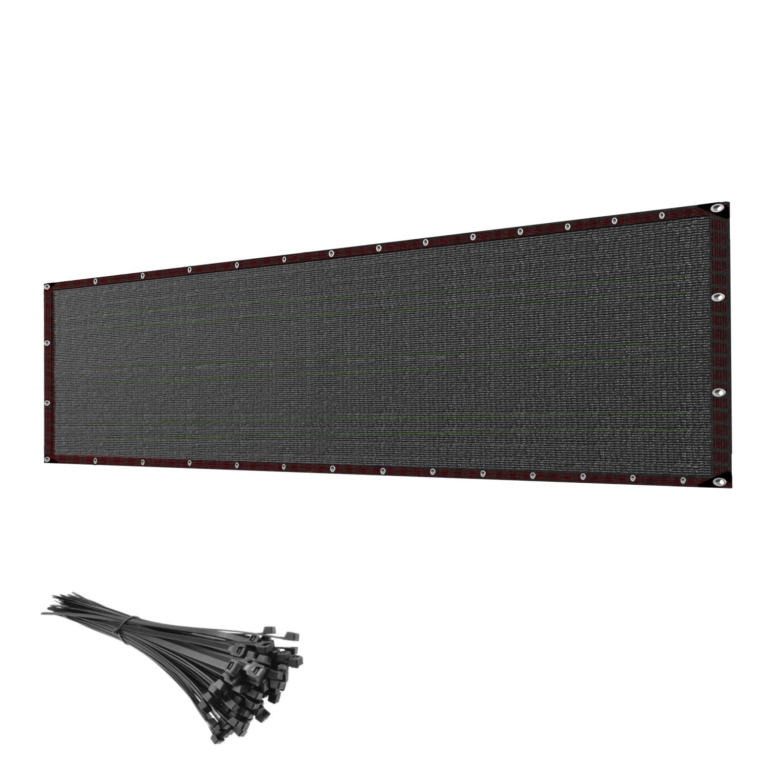 Filet de confidentialité indéchirable 120g/m² pour sécuriser la vue du jardin