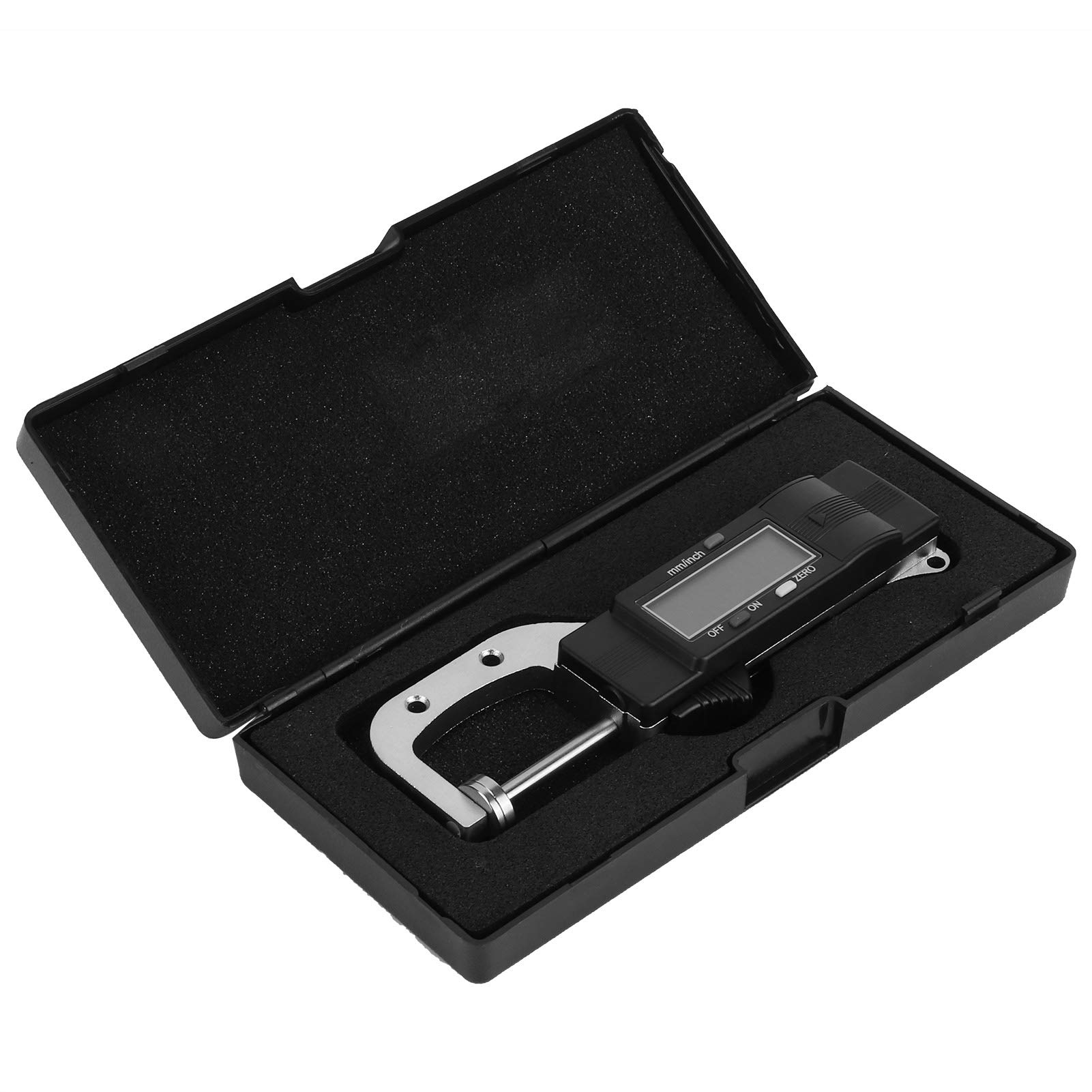 Mesure dimensionnelle, mètre numérique de jauge d'épaisseur en acier inoxydable pouces/outils de mesure métriques 0-25.4mm