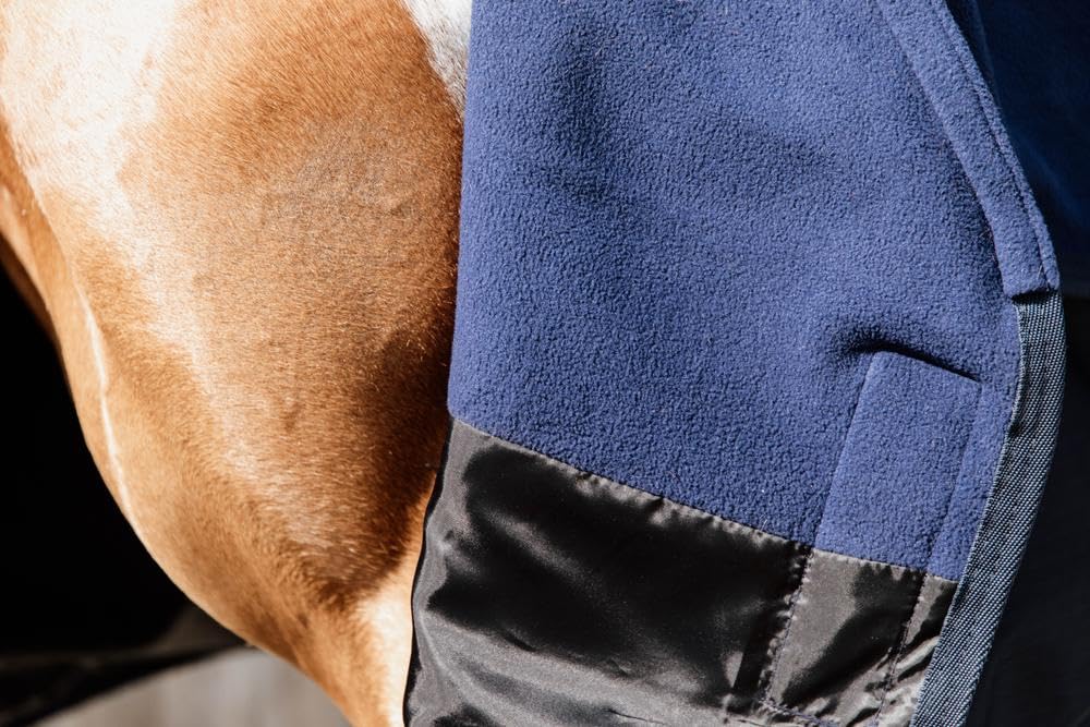 Kentucky Horsewear - Manta impermeable para caballo, con tapa para cuello, 150 g