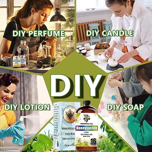 Miniatura 22 de Aceite esencial de sándalo (4 oz/4.1 fl oz) — Aceites de sándalo para aromaterapia, difusores, humidificadores, fragancias para el hogar, cuidado