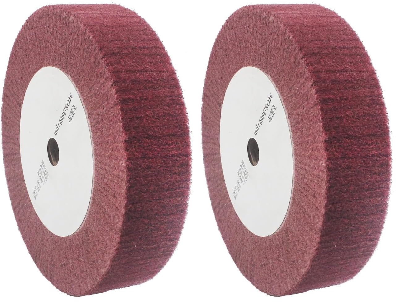 8" Non-Woven Polishing Wheels - 320 Grit -6