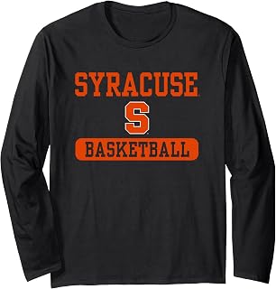 Syracuse Orange Basketball Officially Licensed Long Sleeve T-Shirt