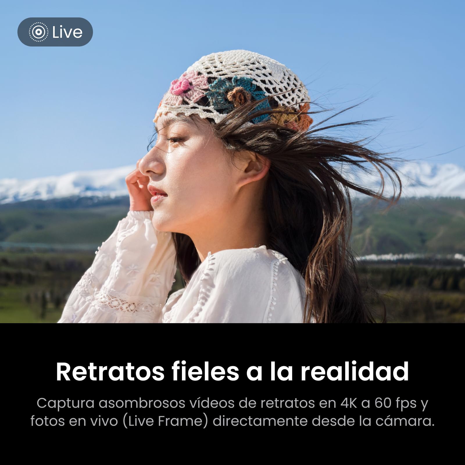Insta360 Luna Ultra - Cámara Vlogging 8K con Lentes Duales Leica, Zoom 12x, Sensor de 1", Pantalla Táctil Extraíble de 2", Triple Chip IA, Cámara Gimbal de Bolsillo para Fotografía Vlog