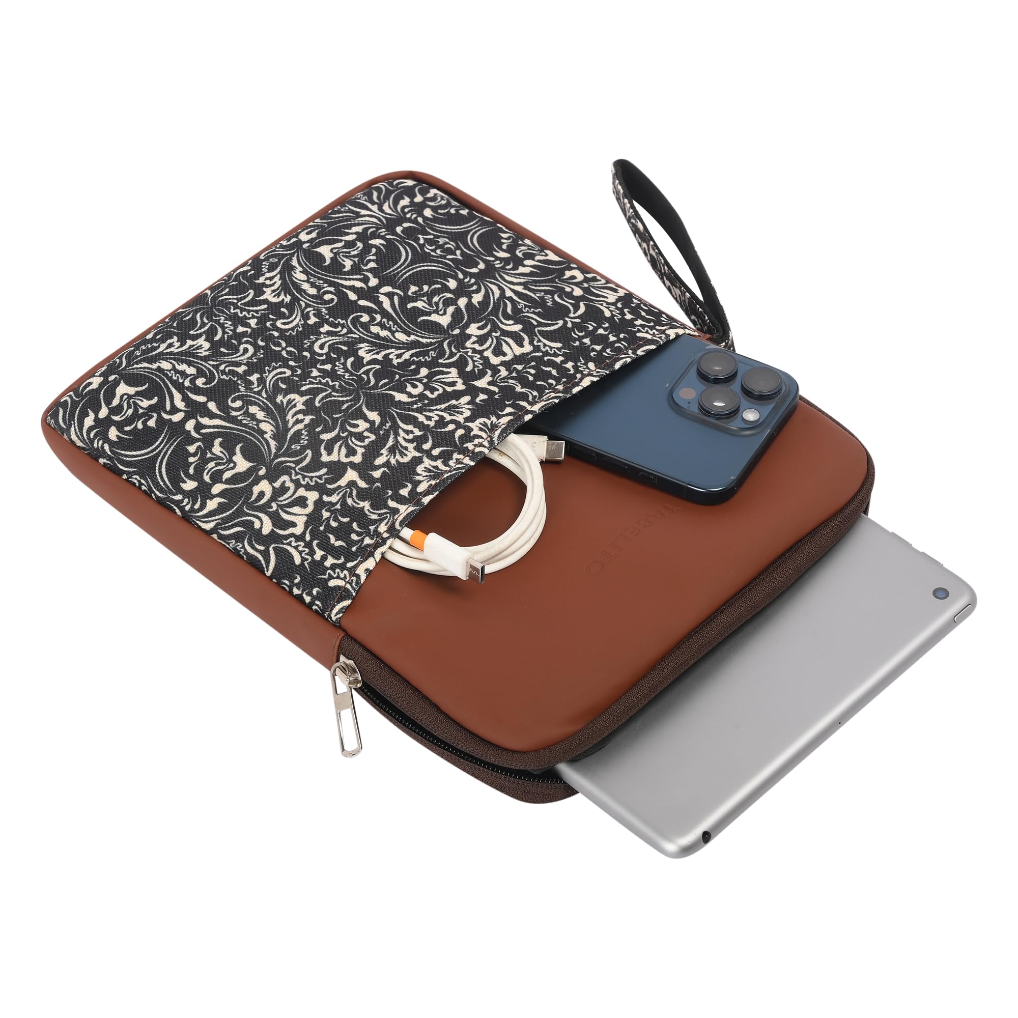 Tabelito Tablet Sleeve Case Cover for 9" to 11.6" With Fleece Inner - Compatible With iPad 10.2/Air 10.9/Pro 11, Samsung, Lenovo, Galaxy Tab A9 Plus, Realme Pad, Honor X9, Mi 7, Redmi, Oneplus 2