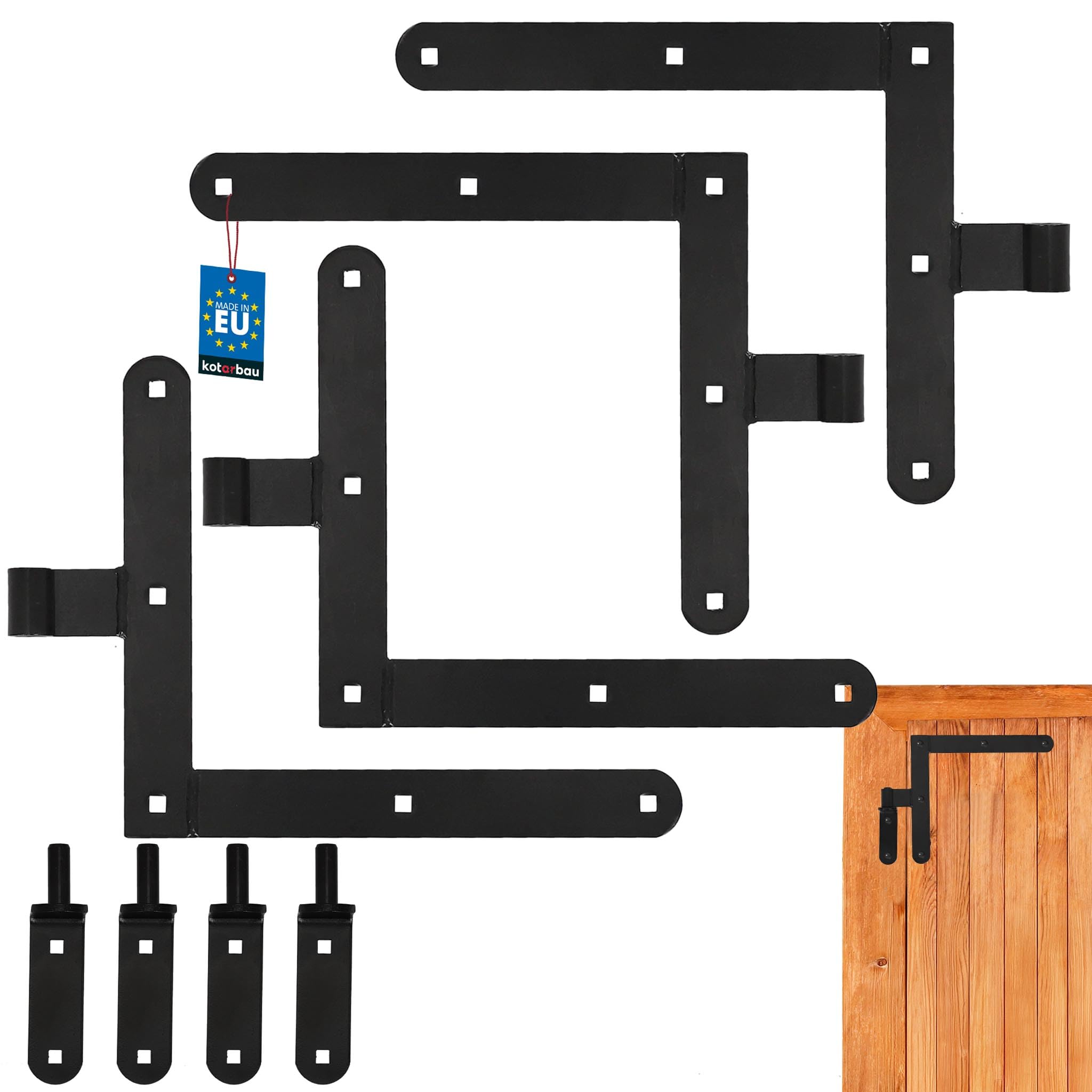 KOTARBAU® Bande d'angle 250 x 284 mm, bande de store avec loquets