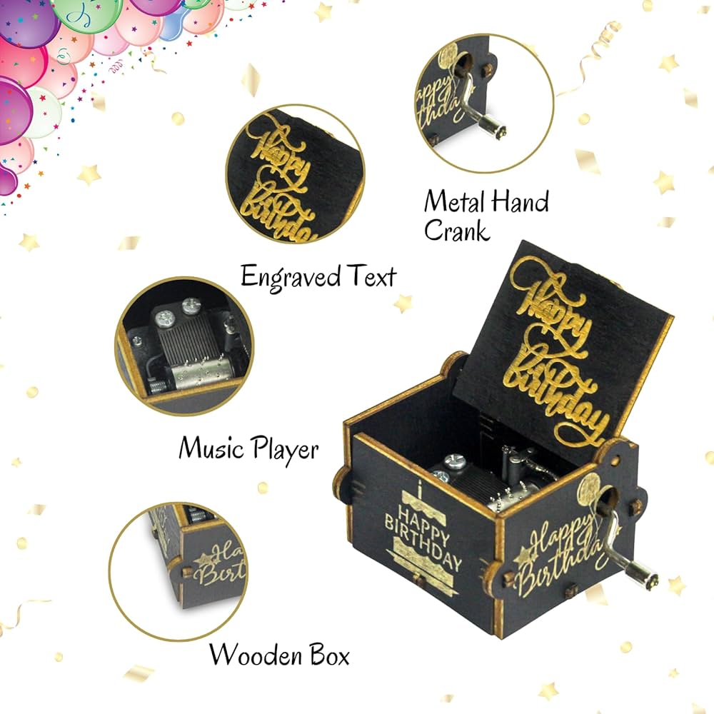 ジャマイカ7” Rupie Martins All Stars Musical Container none Modified /00050 Wooden Hand Cranked Music Box, For Gifting at ₹ 180/piece