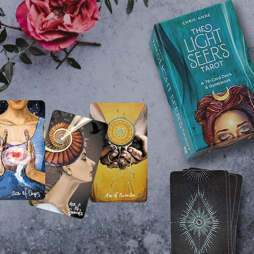 Amazon.co.jp: ライトシアーズ タロット 日本語 解説書付き