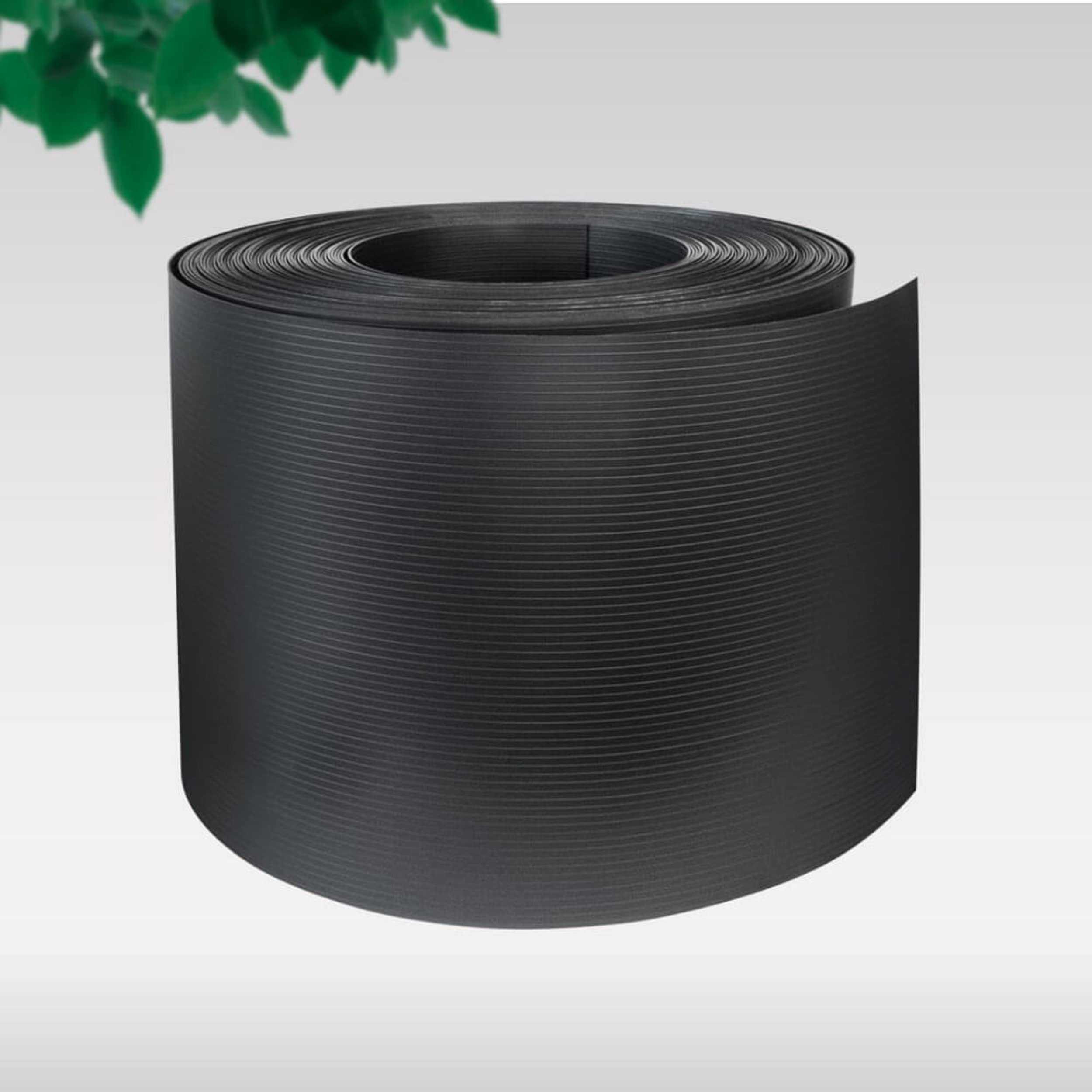 FORTENA Zaun Sichtschutzstreifen Polypropylen – 26 m lang, 19 cm hoch, Sichtschutzband mit Form Smart Mat- in Vier Farben, optimaler Sichtschutz für Ihren Zaun (RAL 7016 (Anthrazit))