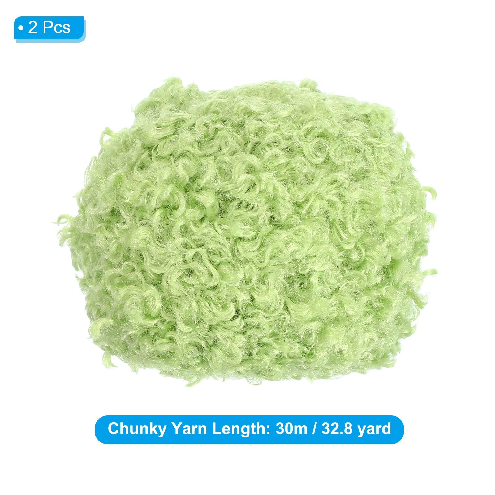 PATIKIL 33yds Fluffy Yarn - Image 2