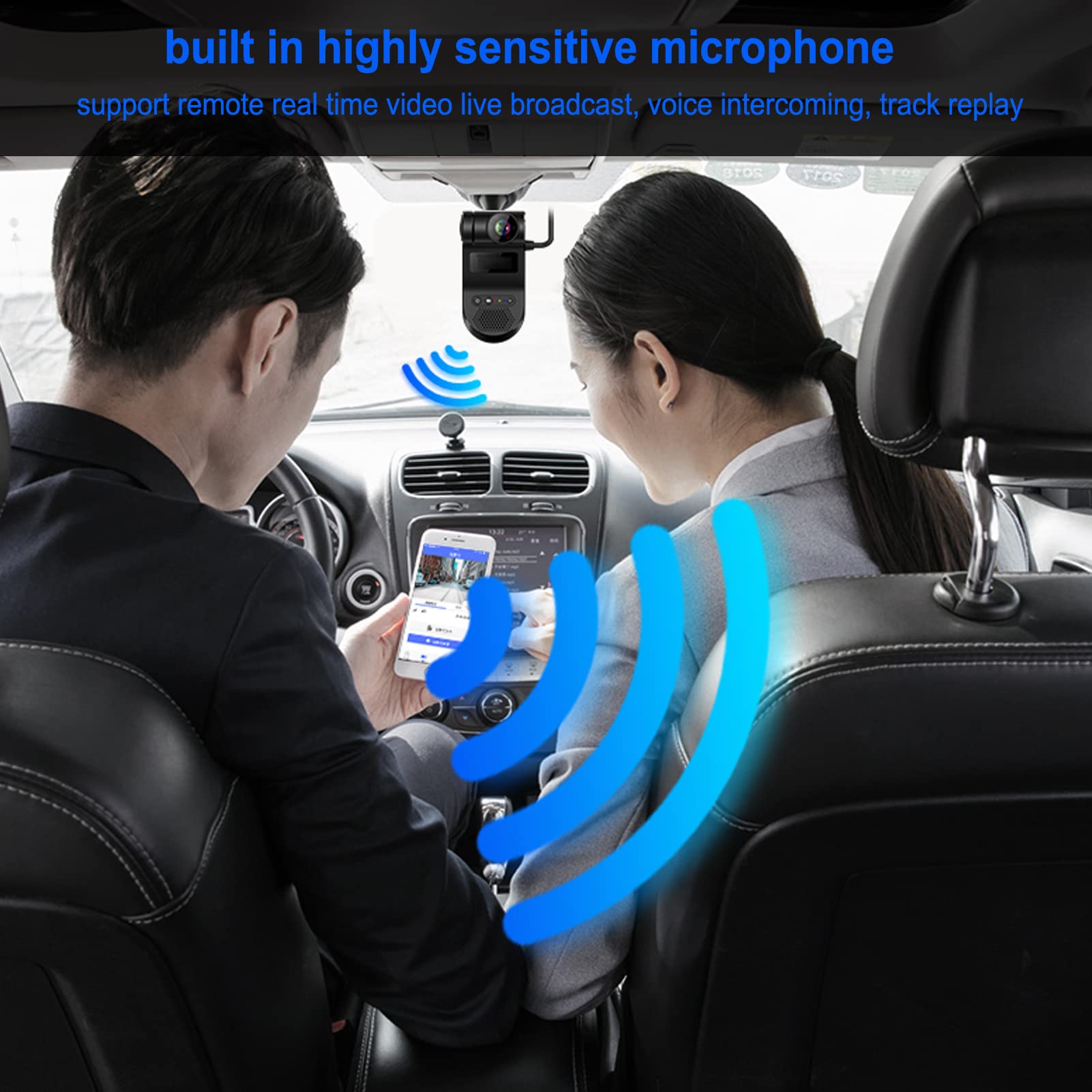 aqxreight 1080p CAR CAM HD 4G w Czasie Rzeczywistym Przednie Przednie Kamera Rejestrator Rejestratora Rejestratora Kamera Parking Zapewnia V Camcar Front Inside Cameracar Camera Recordercarcar