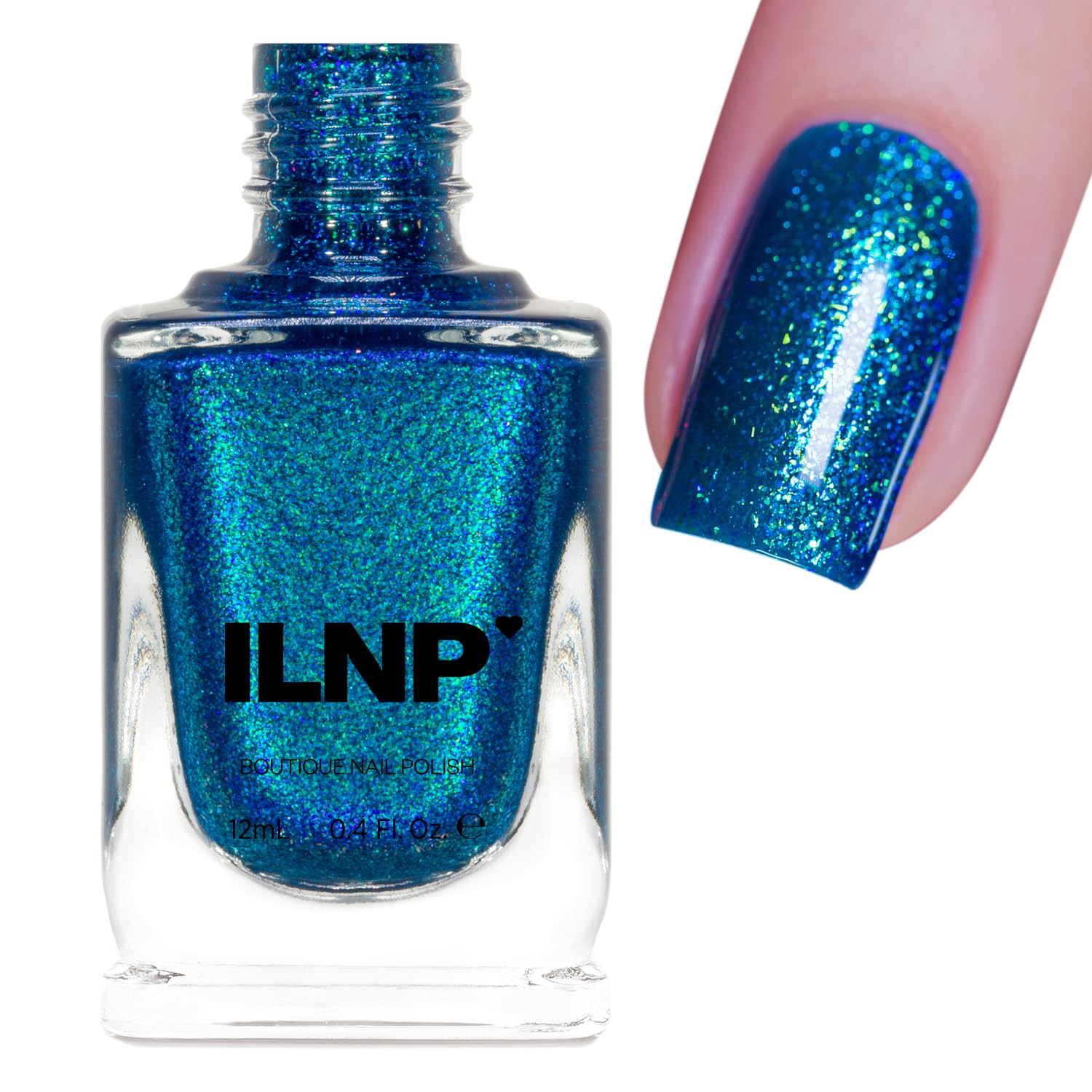 ILNP Invite Only - Bold Teal Shimmer Nail Polish