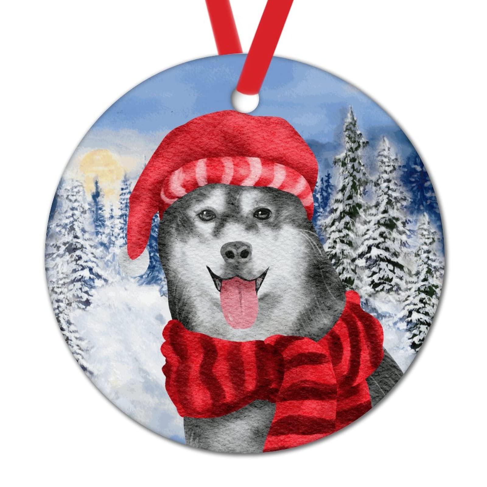 Keramische Opknoping Goldendoodle Hond Keramische Ornament Nieuwigheid