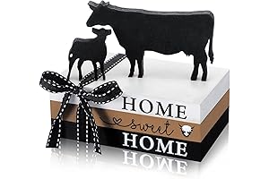 Geetery 5 Pcs Wood Farm Decor - Farmhouse Sign Farm Home Tiered...