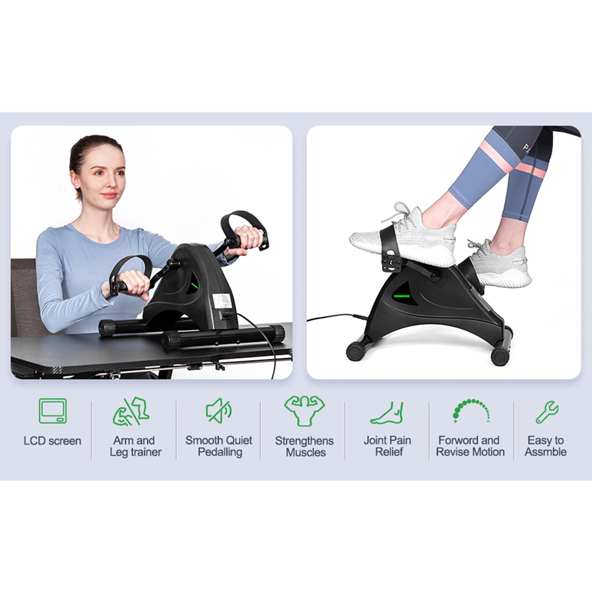 PEDALIERA ELETTRICA CON DISPLAY - nera