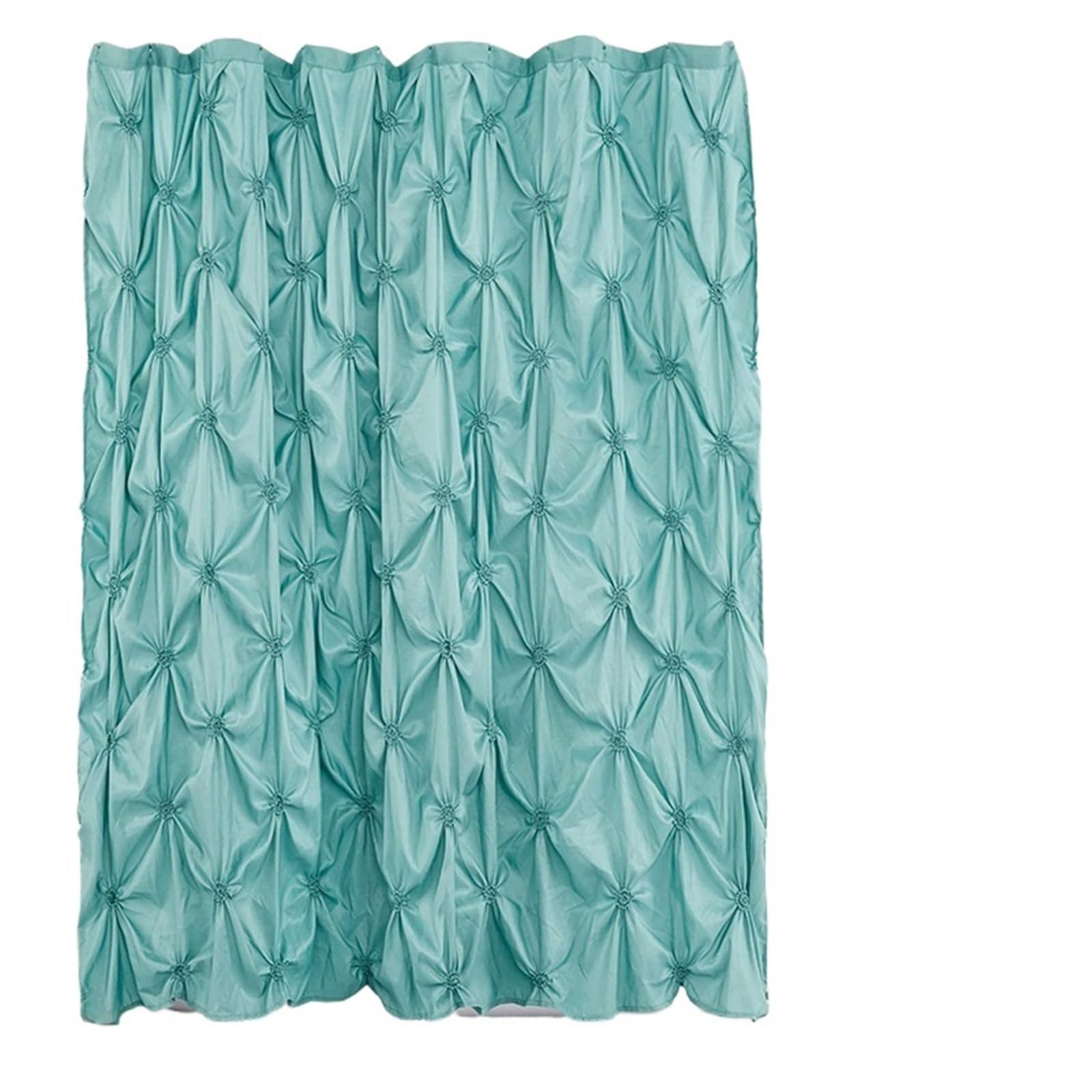 MZSKLW Shower Curtain Ruffled Princess Shower Curtain Bathroom Waterproof Polyester Fabric With 12 Hooks 180cm*180cm