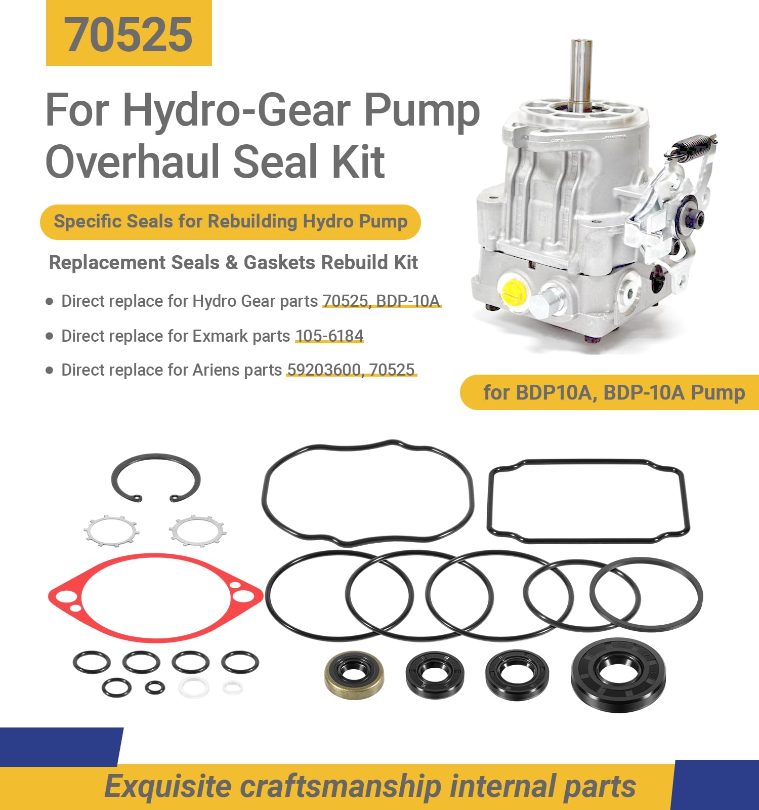 Hydro-Gear PG Series Hydrostatic Pump Repair Kit – Cylinder Block