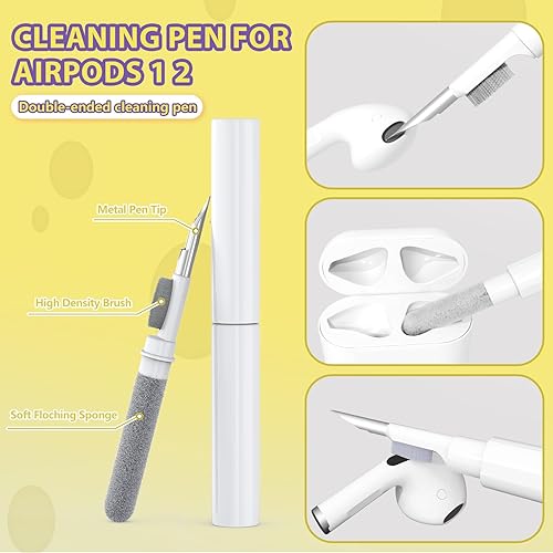 Miniatura 3 de Bonita funda de personajes de dibujos animados para Airpods de 3 generación con kit de limpieza, funda 3D Kawaii divertida de anime para Airpod de 3