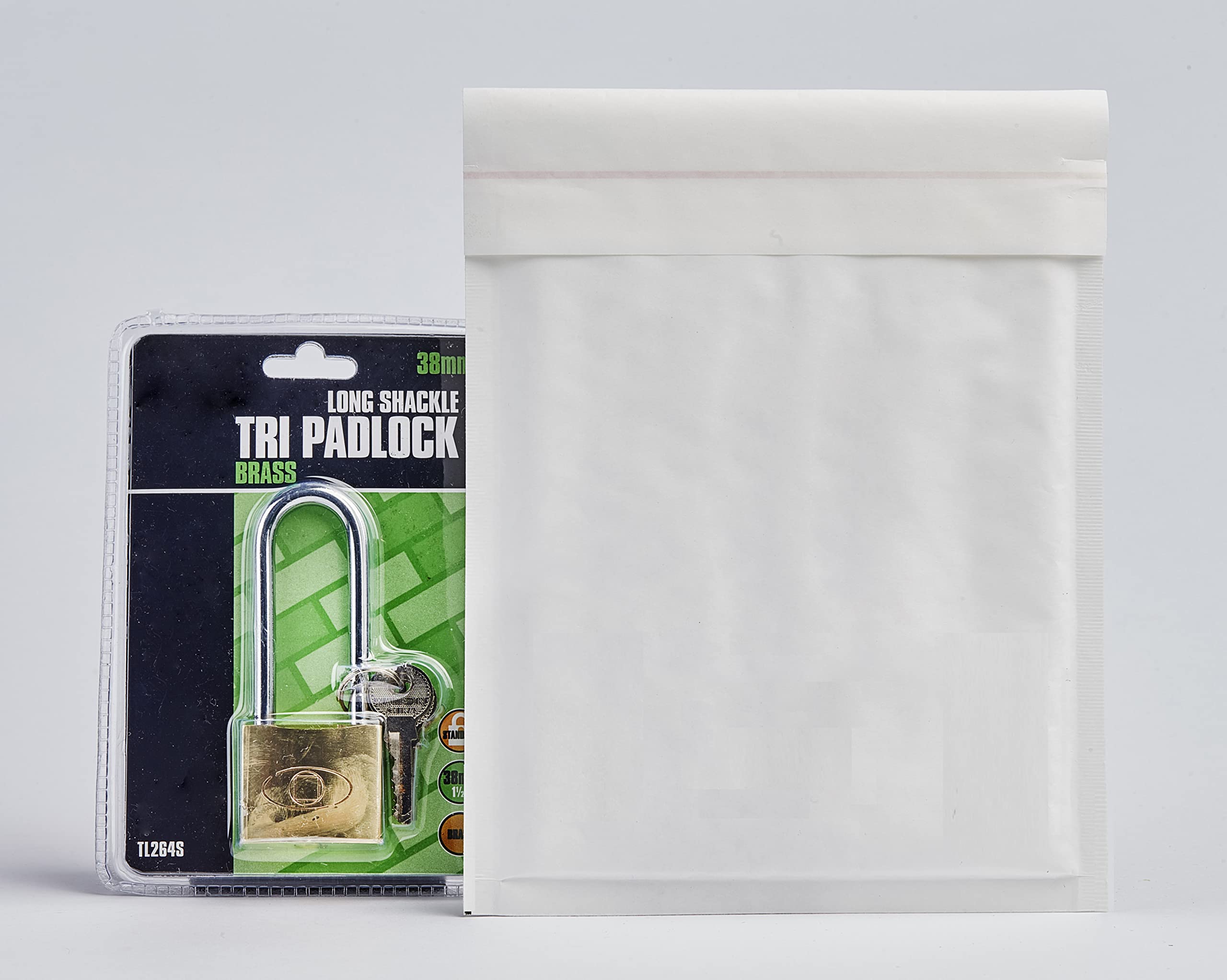 Jeco Enveloppes à bulles d'air C/3 150x215 mm Kraft Blanc Lot de 200