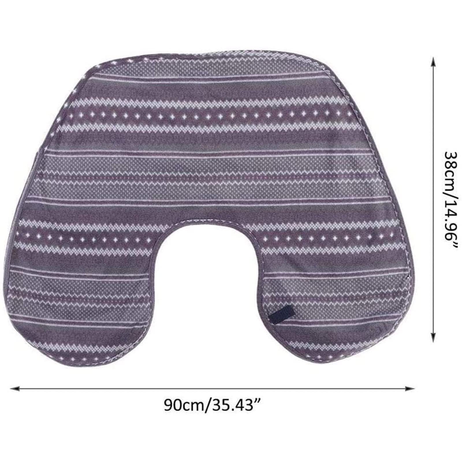 Scialle per la cura della sedia a rotelle addensato di lusso, coperta calda per spalla del paziente costretto a letto, coperta per spalla con mantello, adatta per prodotti per la cura degli