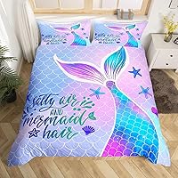 Vista 31 de Juego de ropa de cama 3D de tortuga marina azul individual para niños y niñas, temática de playa oceánica, funda de edredón de 3 piezas para niños