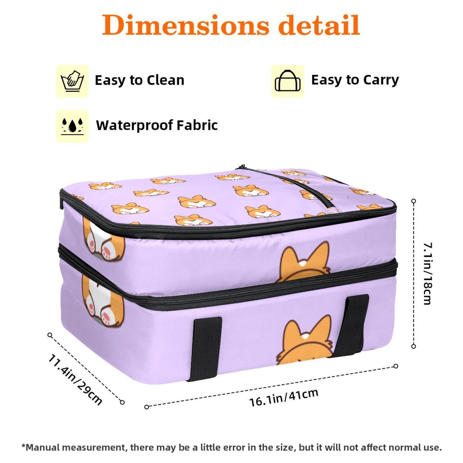 Grand sac à déjeuner isotherme pour homme et femme, double couche, étanche, étanche, réutilisable, sac fourre-tout pour le travail, l'école, le pique-nique, la plage, le camping, les voyages, motif