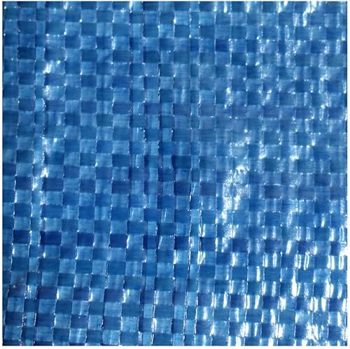Miniatura 9 de Cubierta de lona de polietileno azul de 5 x 7 pies  5 mil de grosor  Lona 100% impermeable, resistente a los rayos UV, a prueba de rasgaduras y