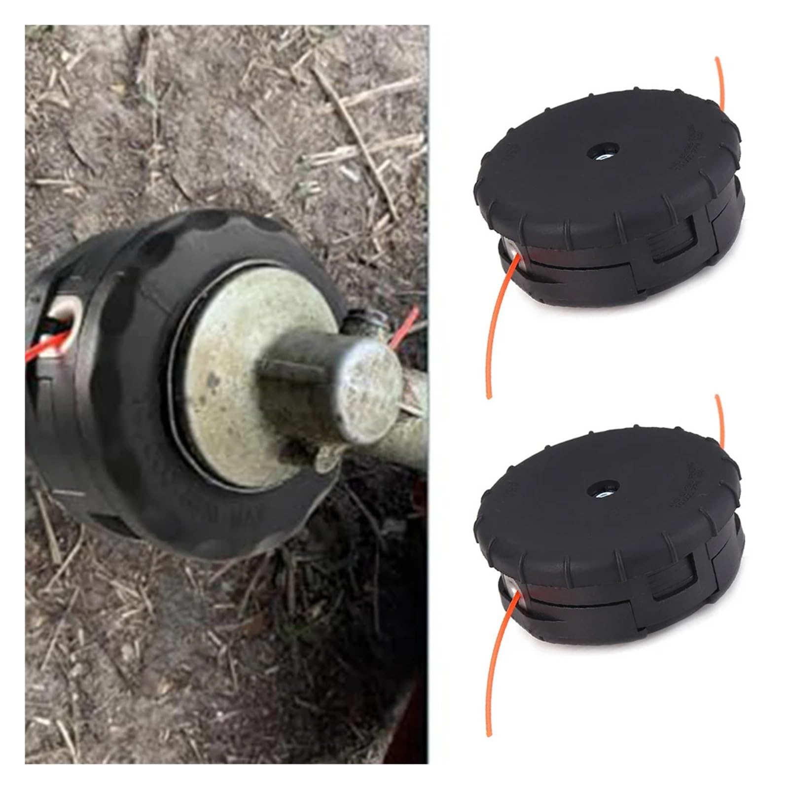 Generico Testina a Filo for decespugliatore, Compatibile con Echo, Sostitutiva for l'utensile da Giardino Speed ​​400(Italian Small Model)
