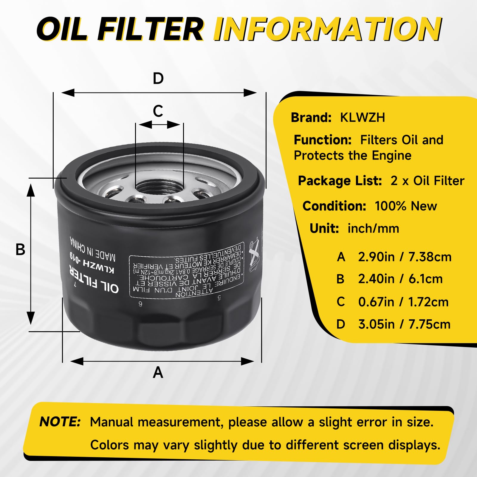 ほしこ様 Amazon | 49065-0721 オイルフィルター 49065-7007 492932 492932S 28