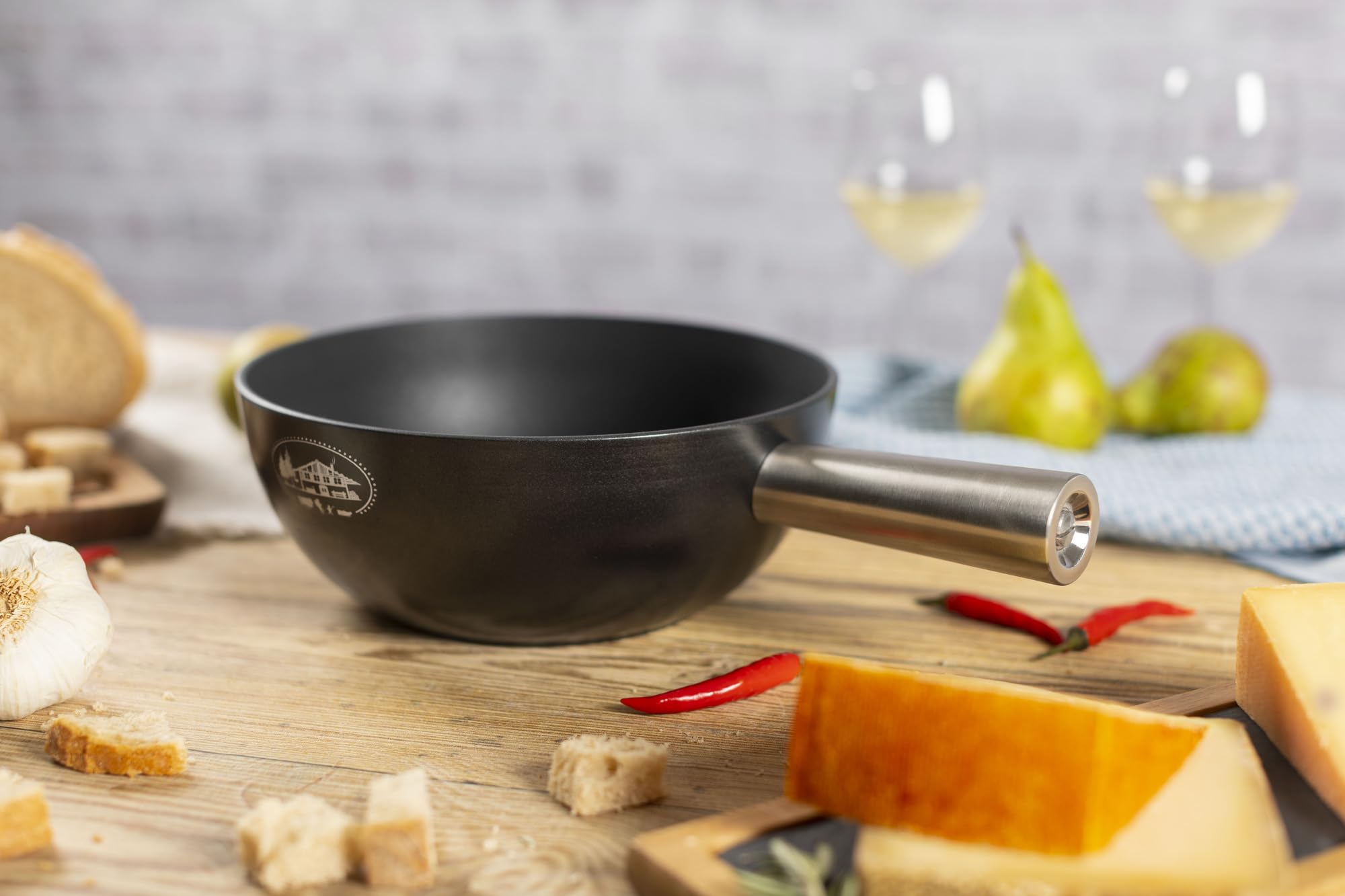 KUHN RIKON 32313 Fonduta di Formaggio, Alluminio