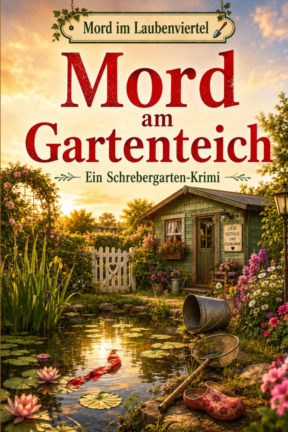 Mord am Gartenteich: Ein humorvoller Schrebergarten-Krimi (Mord im Laubenviertel)