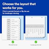 Avery Table of Contents Dividers, Jan-Dec Tab, White, 1 Set – view 3